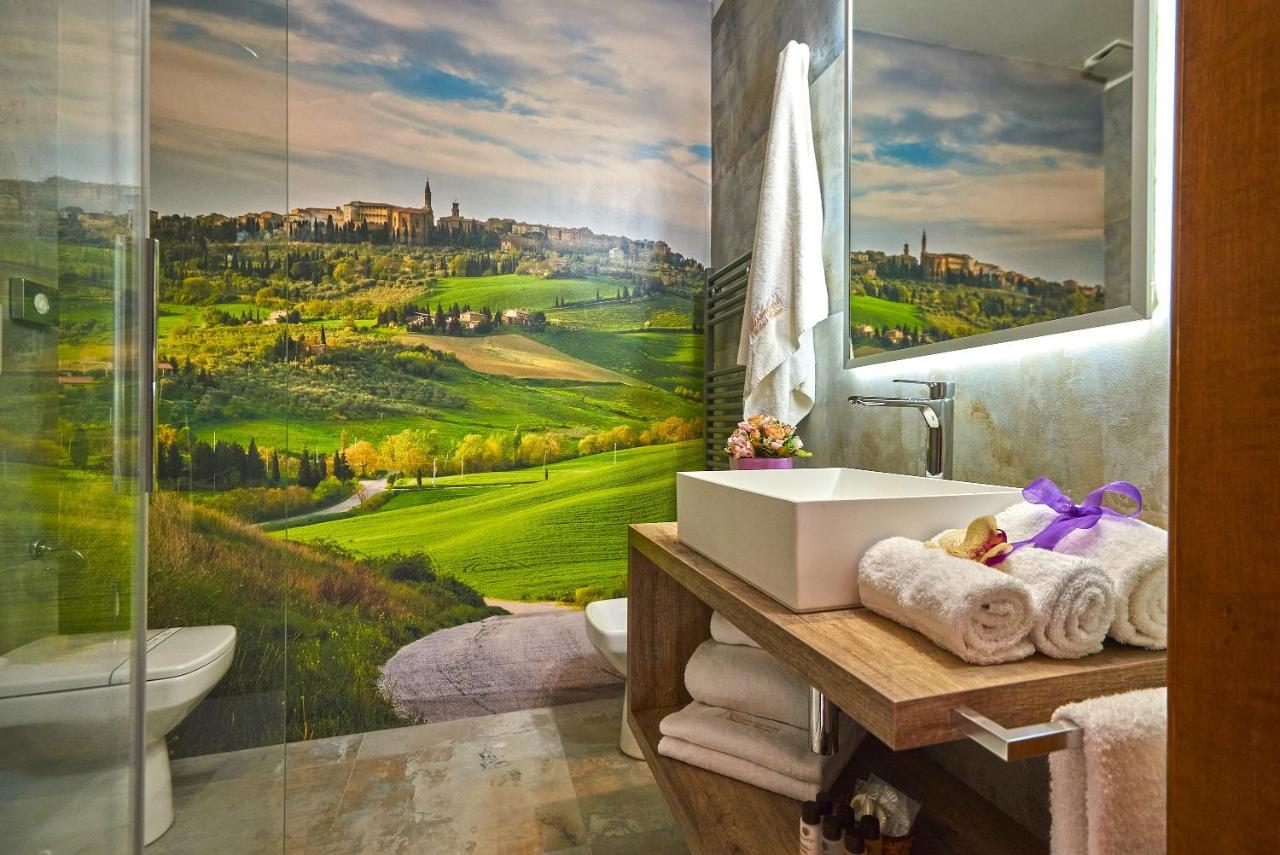 Casanova - Family Apartments Residence San Quirico dʼOrcia Екстериор снимка
